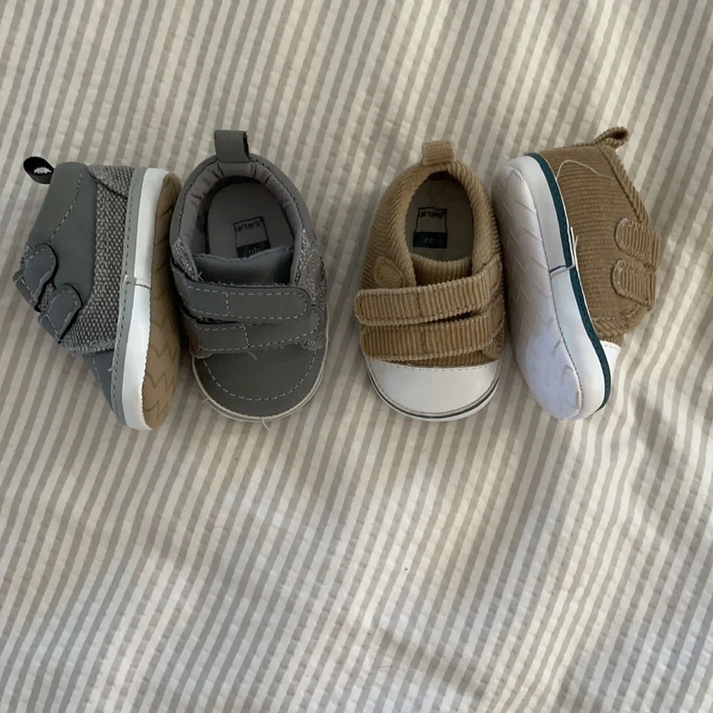 Carter’s newborn sneakers bundle